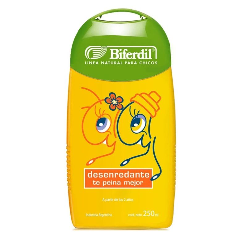 BIFERDIL ACONDICIONADOR BIFERDIL DESENREDANTE NIÑOS X 250 ML.